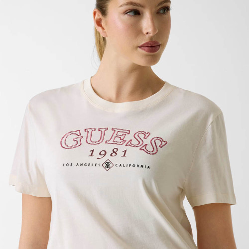 Guess Γυναικεία κοντομάνικη μπλούζα Arianna Boxy T-Shirt